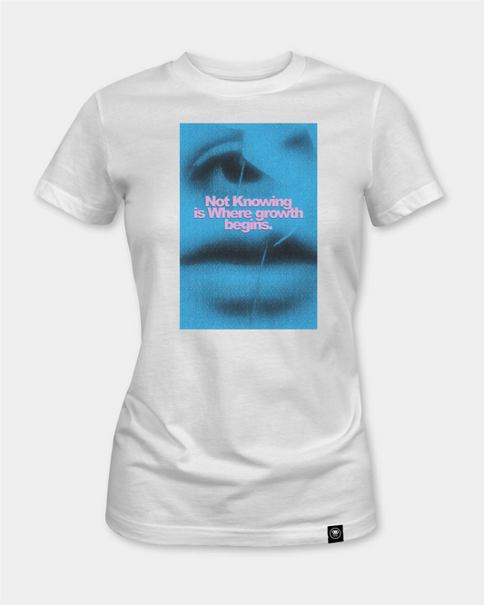 Not Knowing Women’s T-Shirt - White