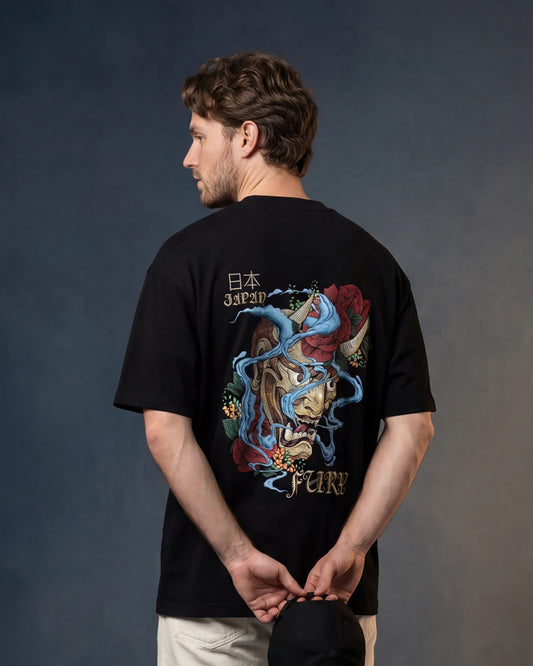 Japanese Fury Oversized T-shirt