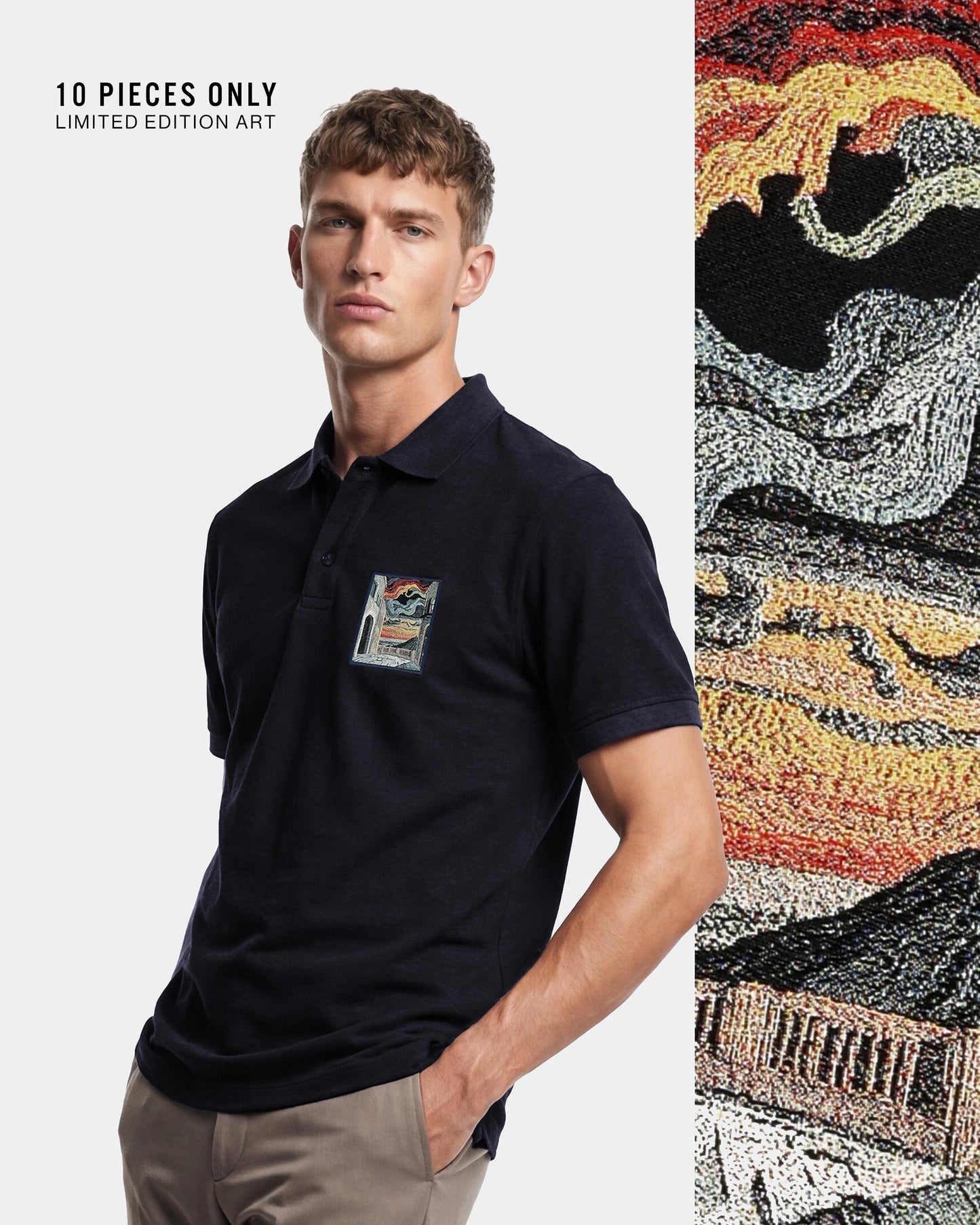 Sunset Alley Men’s Polo Shirt