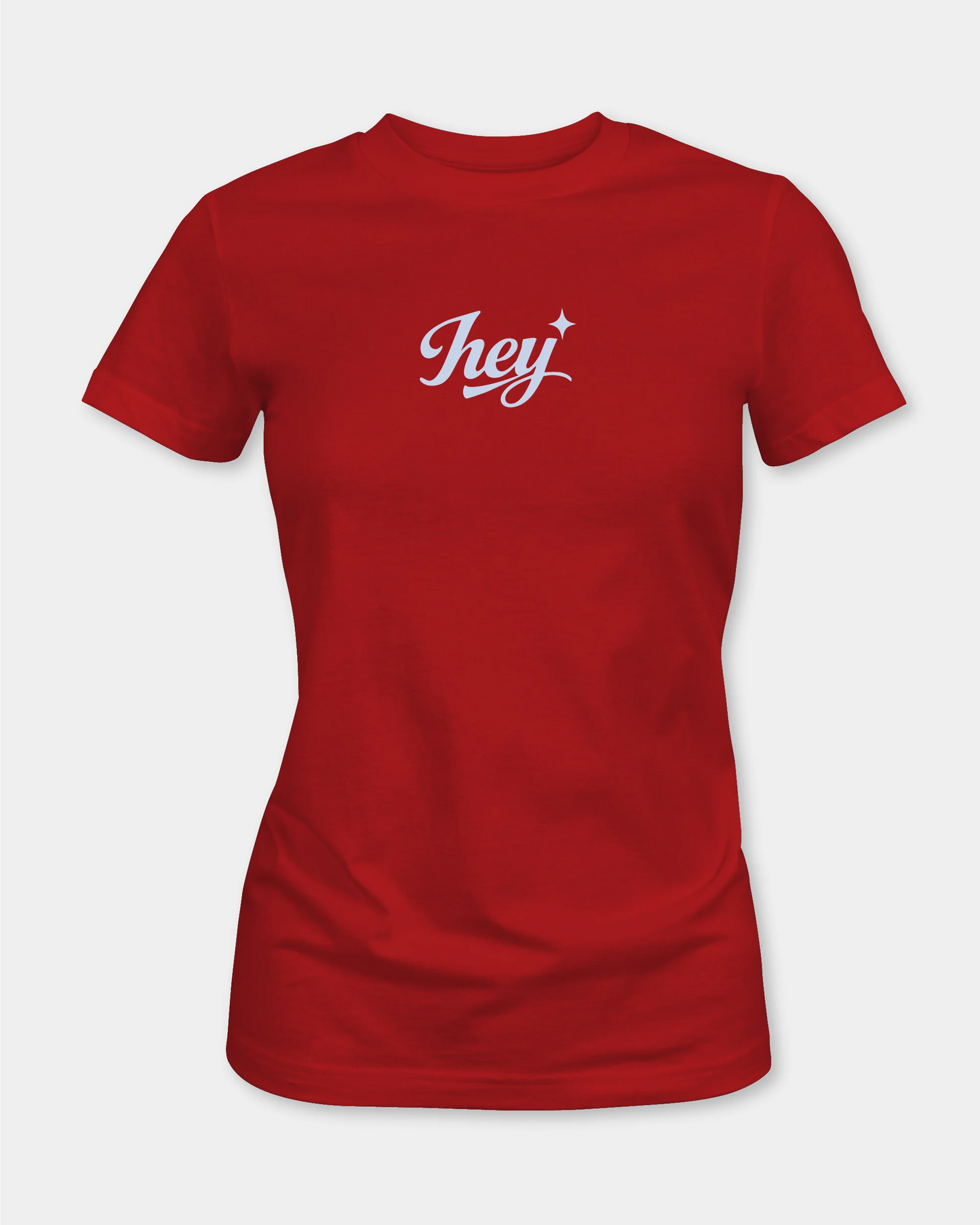 Hey Stop Staring Women’s T-Shirt - Red