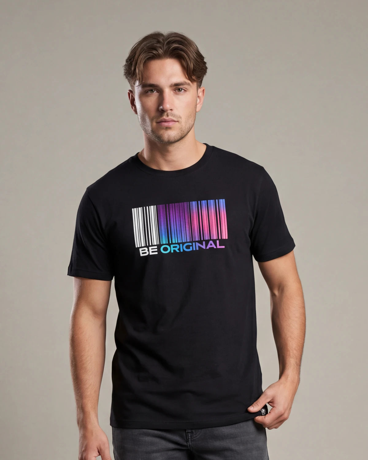 Be Original Men’s T-Shirt - Black