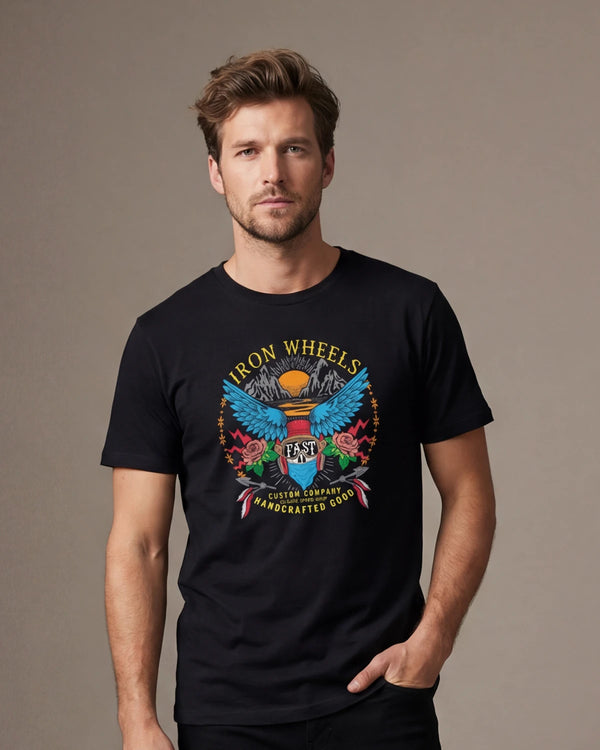 Iron Wheels Men's T-Shirt
