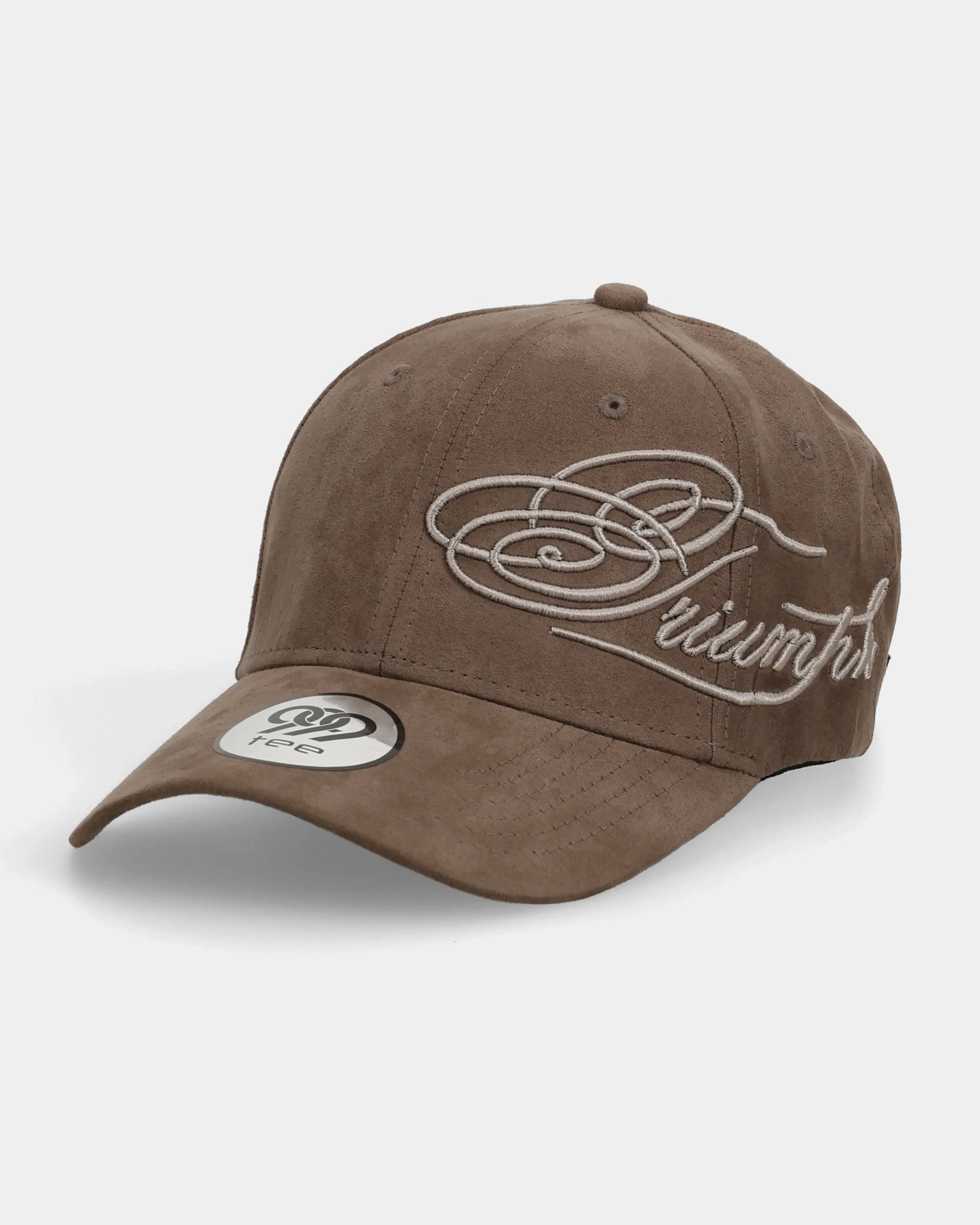Triumph Suede Baseball Cap