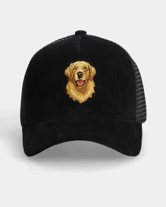 Golden Retriever Trucker Cap