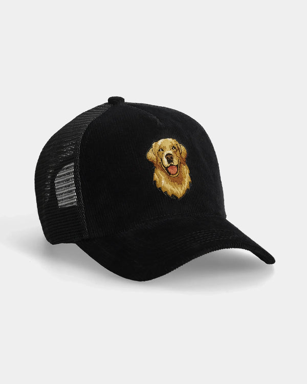 Golden Retriever Trucker Cap