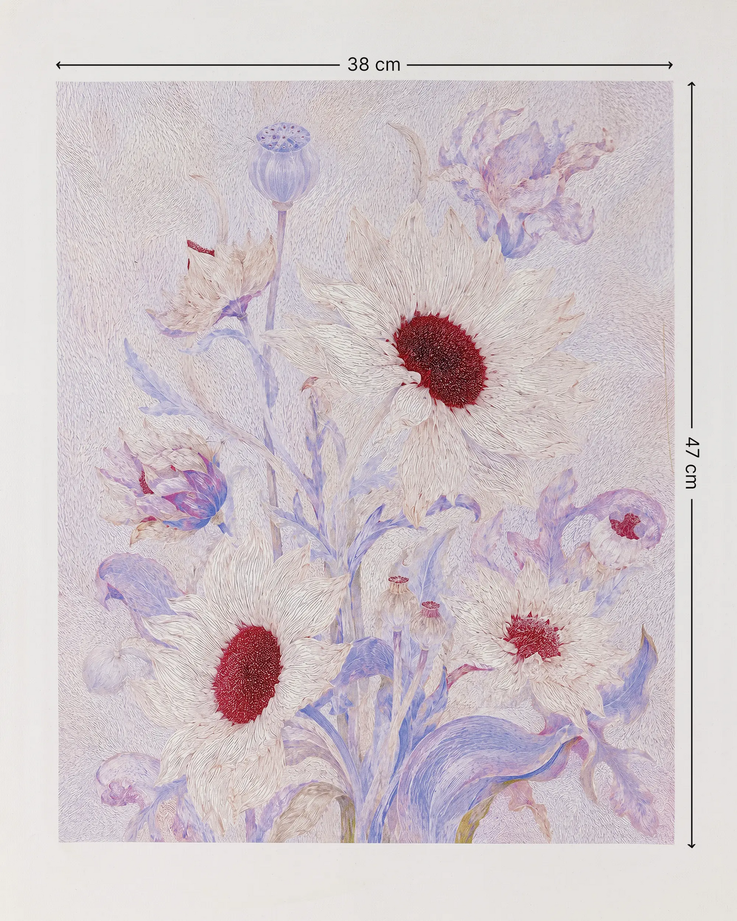 Ivory Sunflower Bloom Canvas Wall Art