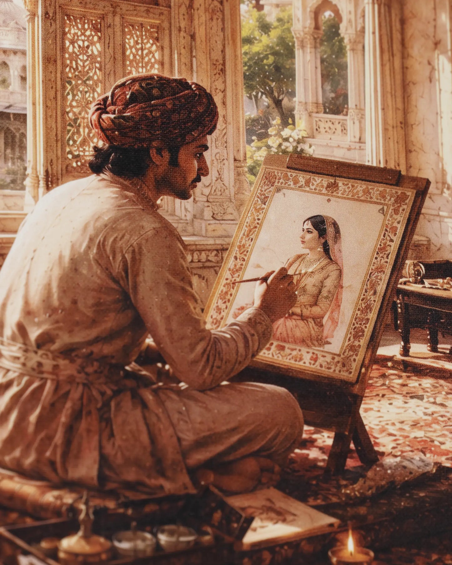Royal Portrait Atelier Canvas Wall Art