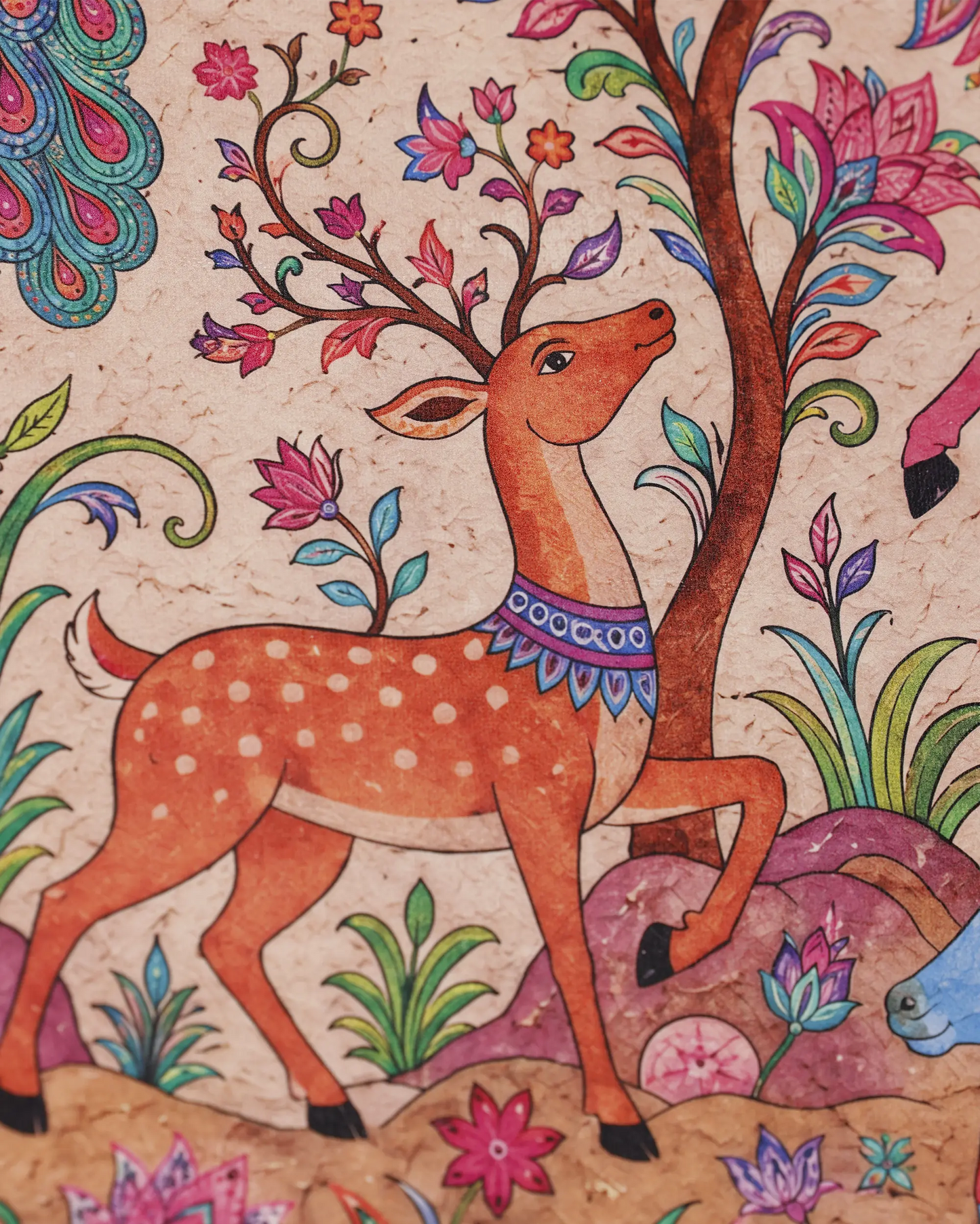 Folk Garden Tales Canvas Wall Art