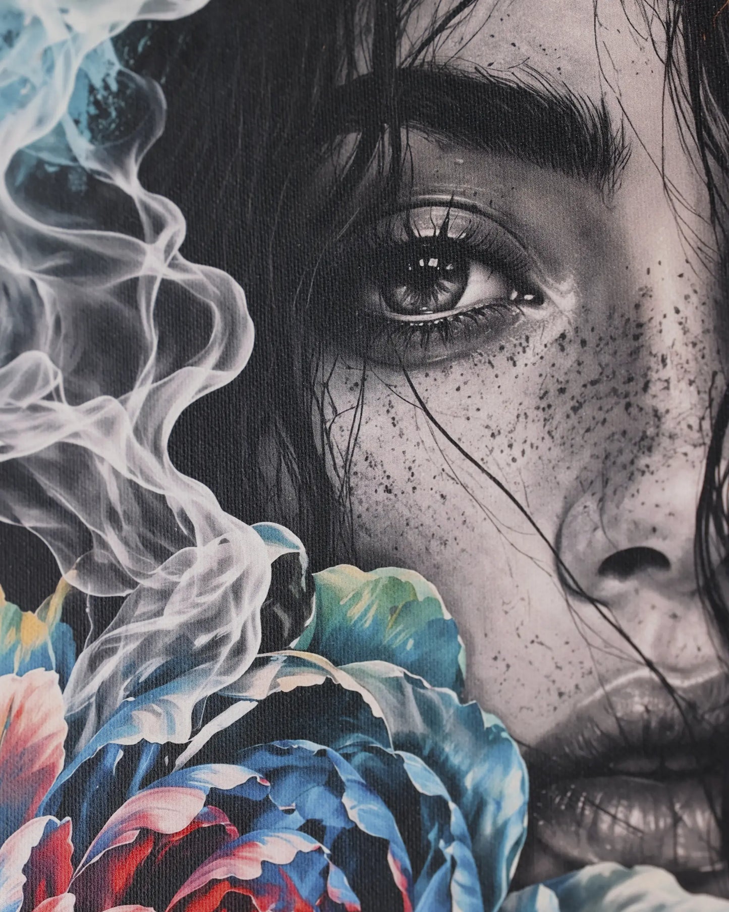 Urban Bloom Muse Canvas Wall Art