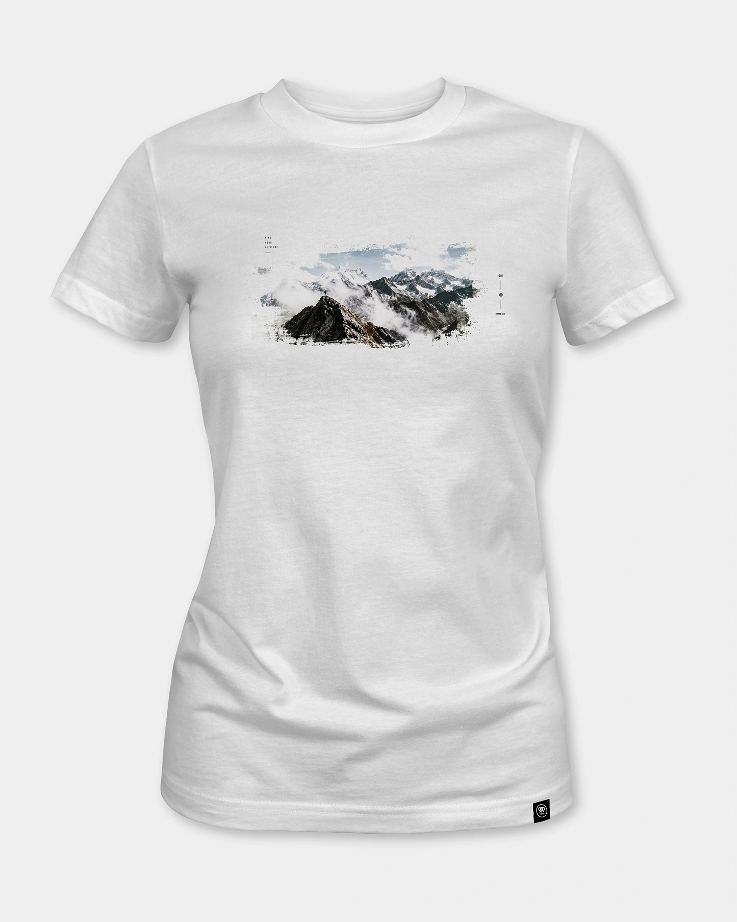 Find Your Altitude Women's White T-shirt
