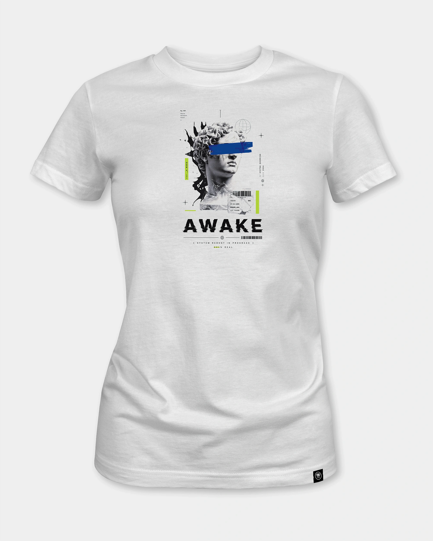 Awake Women's White T-shirt
