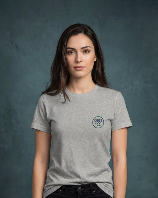 Grey Melange Women's T-Shirt