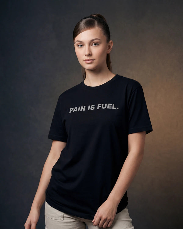 Pain Is Fuel Women’s T-Shirt - Black