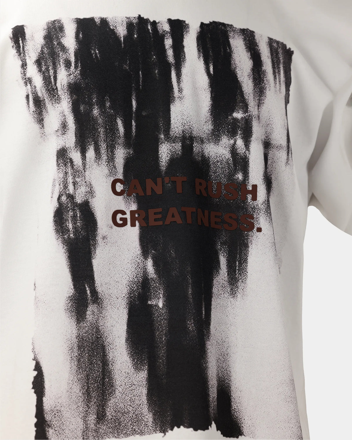 Can’t Rush Greatness Men’s T-Shirt - White