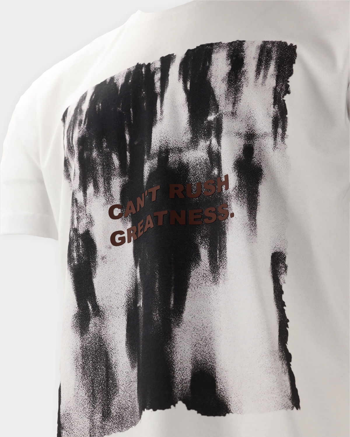 Can’t Rush Greatness Men’s T-Shirt - White