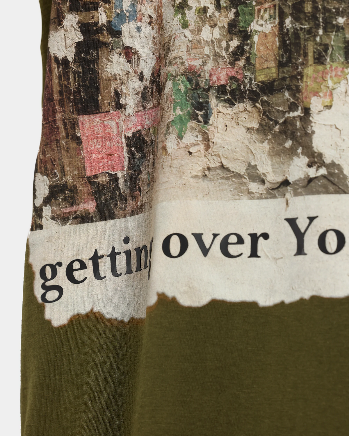 Getting Over You Men’s T-Shirt - Olive