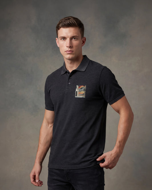 Sunset Alley Men’s Polo Shirt