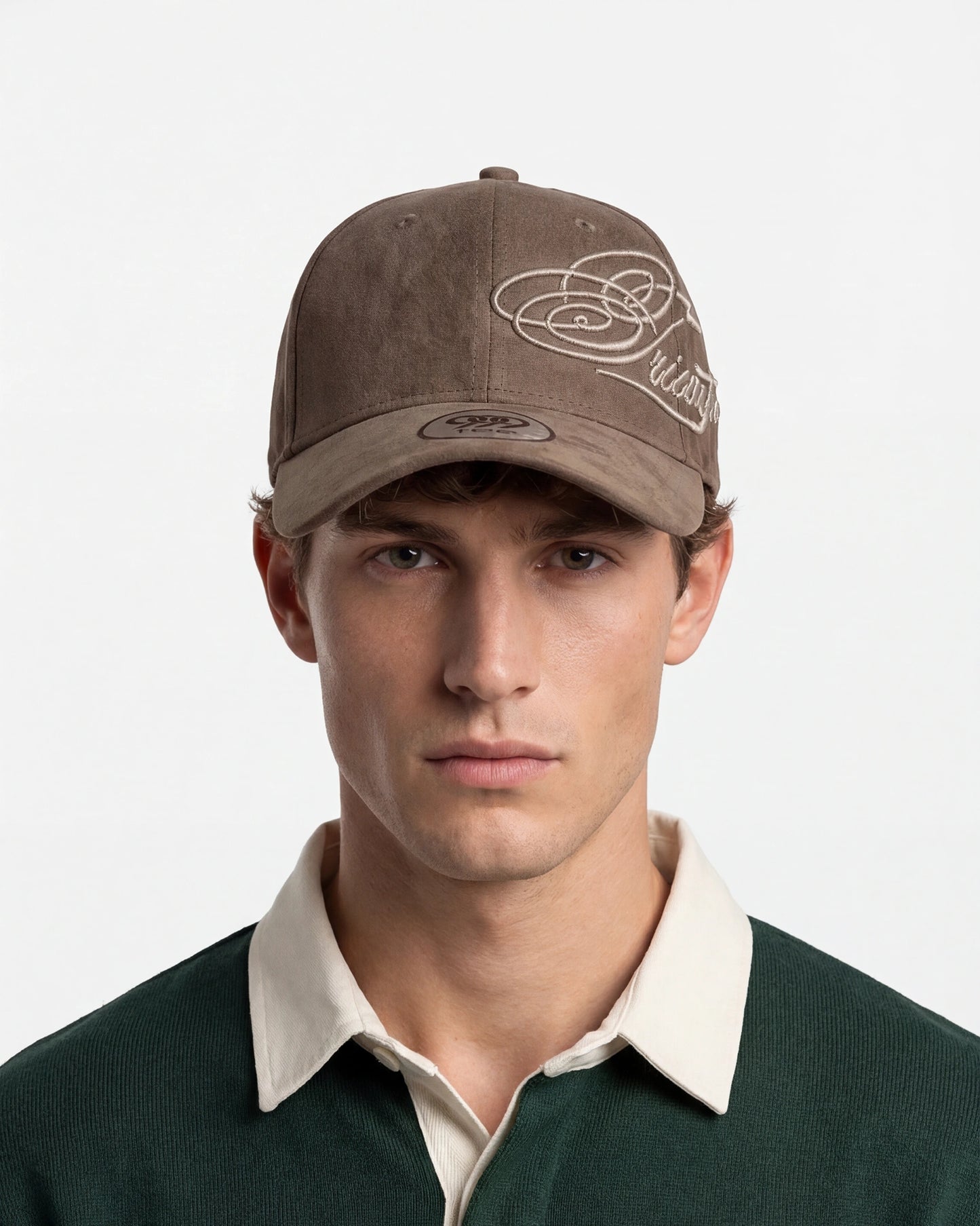 Triumph Suede Baseball Cap