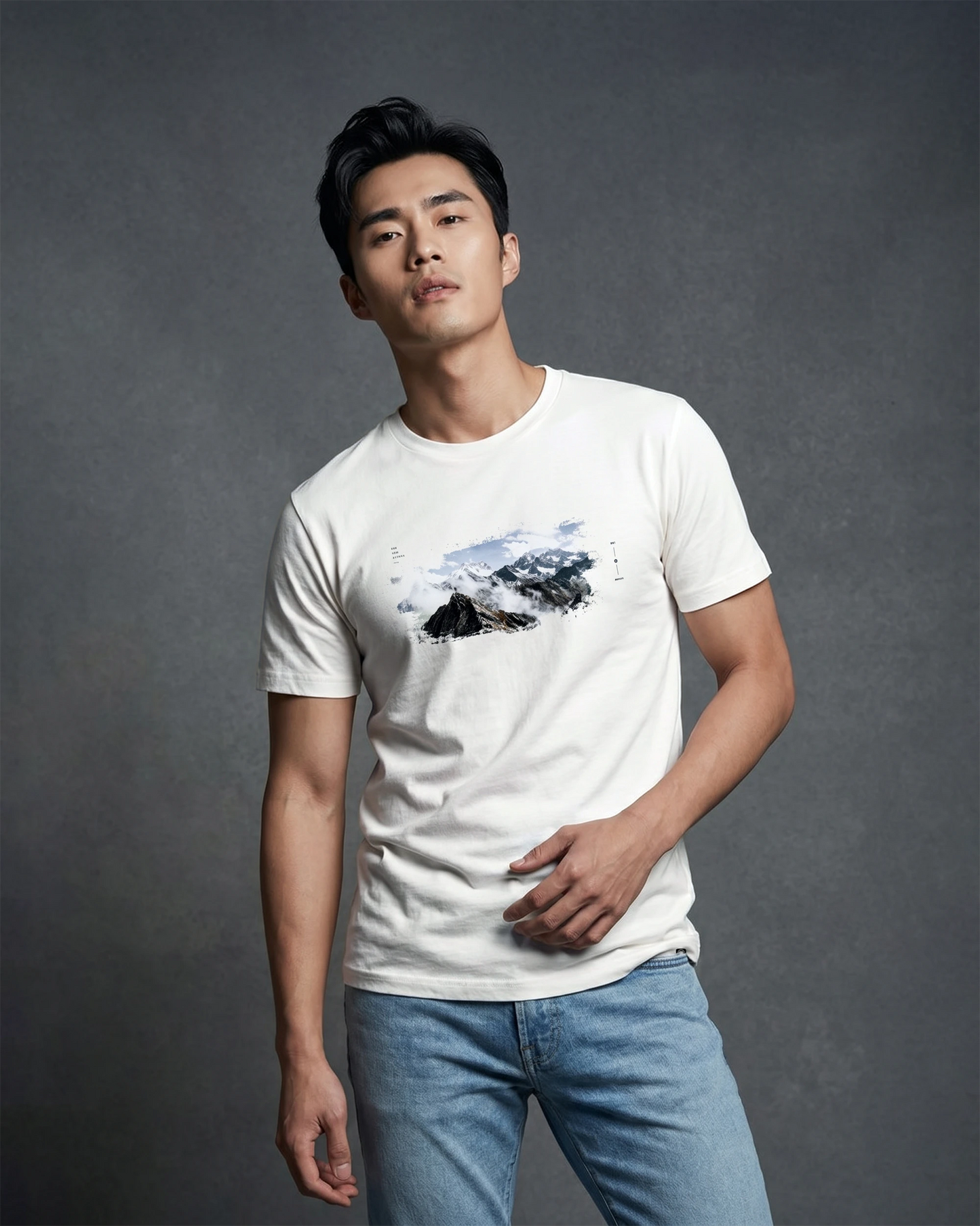 Find Your Altitude Men's White T-shirt