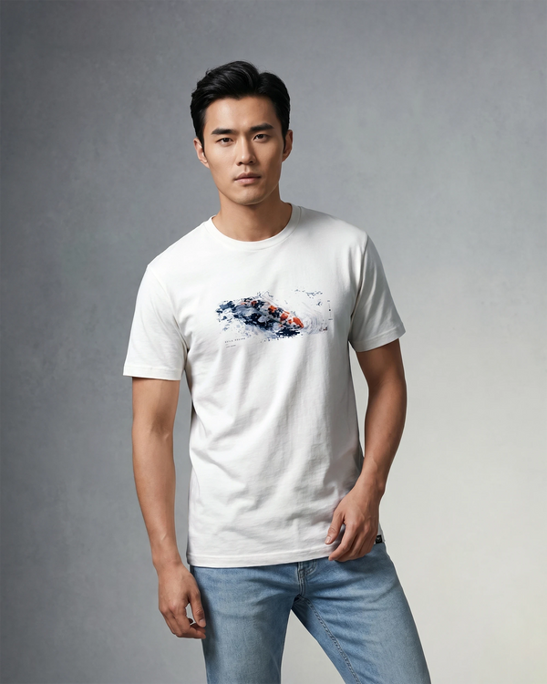 Still Moving Men's White T-shirt