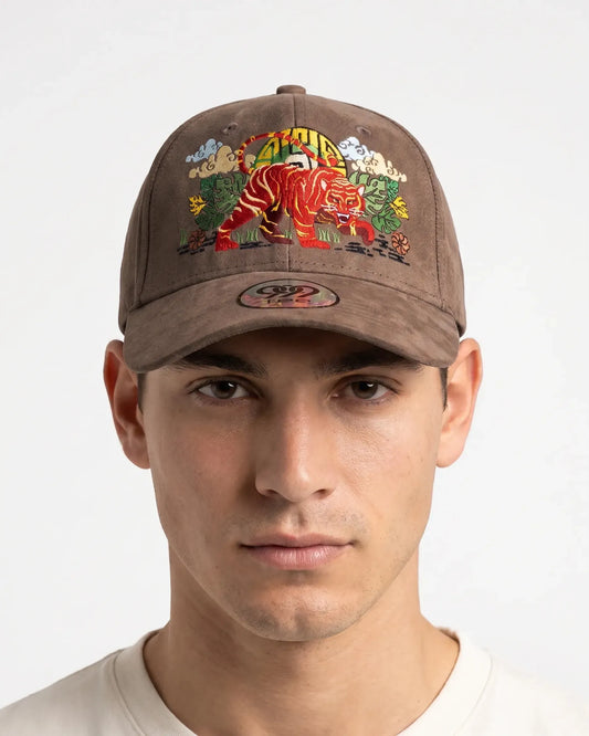Amber Claw Suede Cap