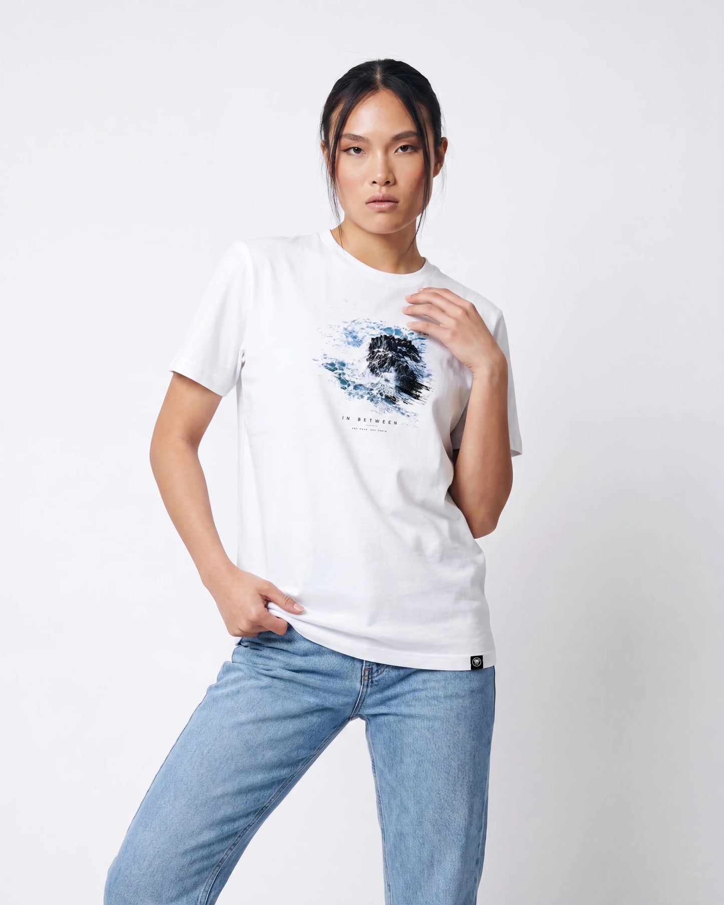 In Between Women's White T-shirt