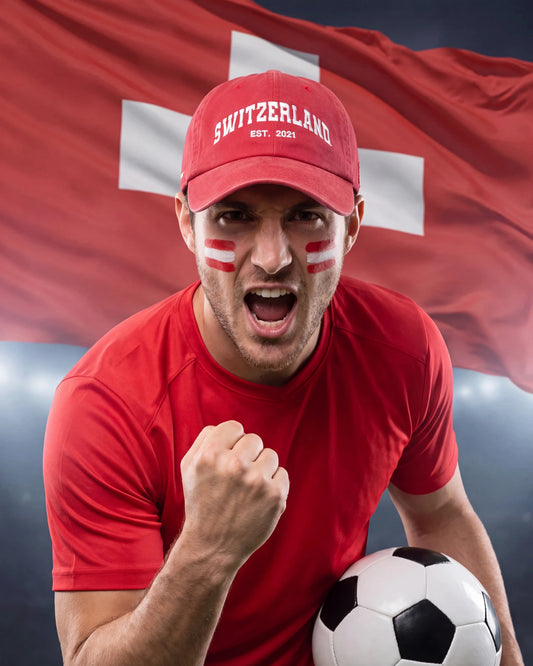 Switzerland Dad Cap