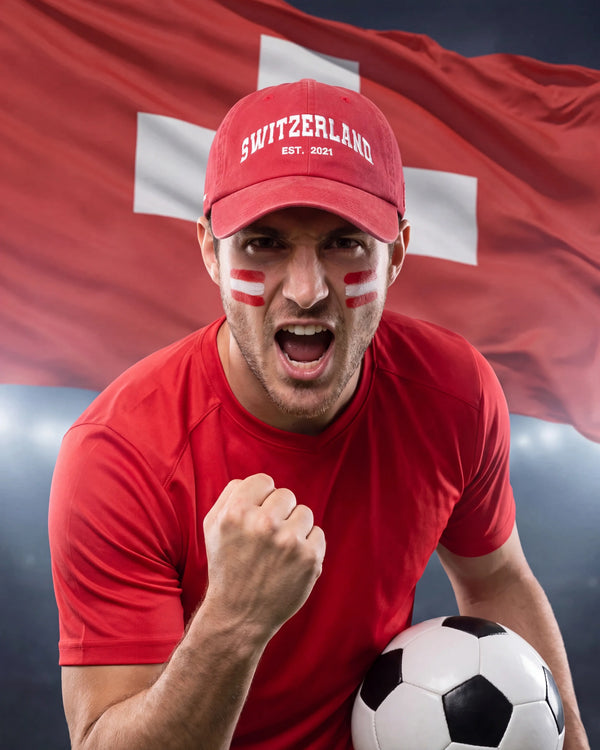 Switzerland Dad Cap