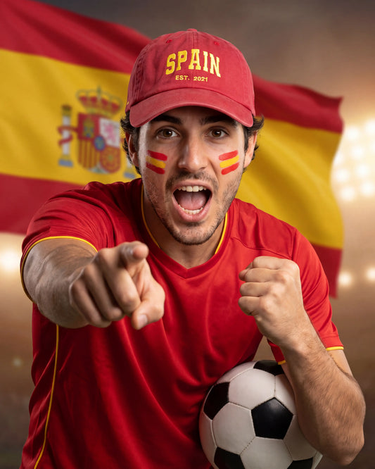 Spain Dad Cap