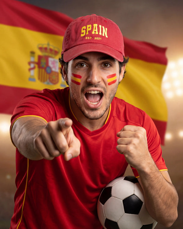 Spain Dad Cap
