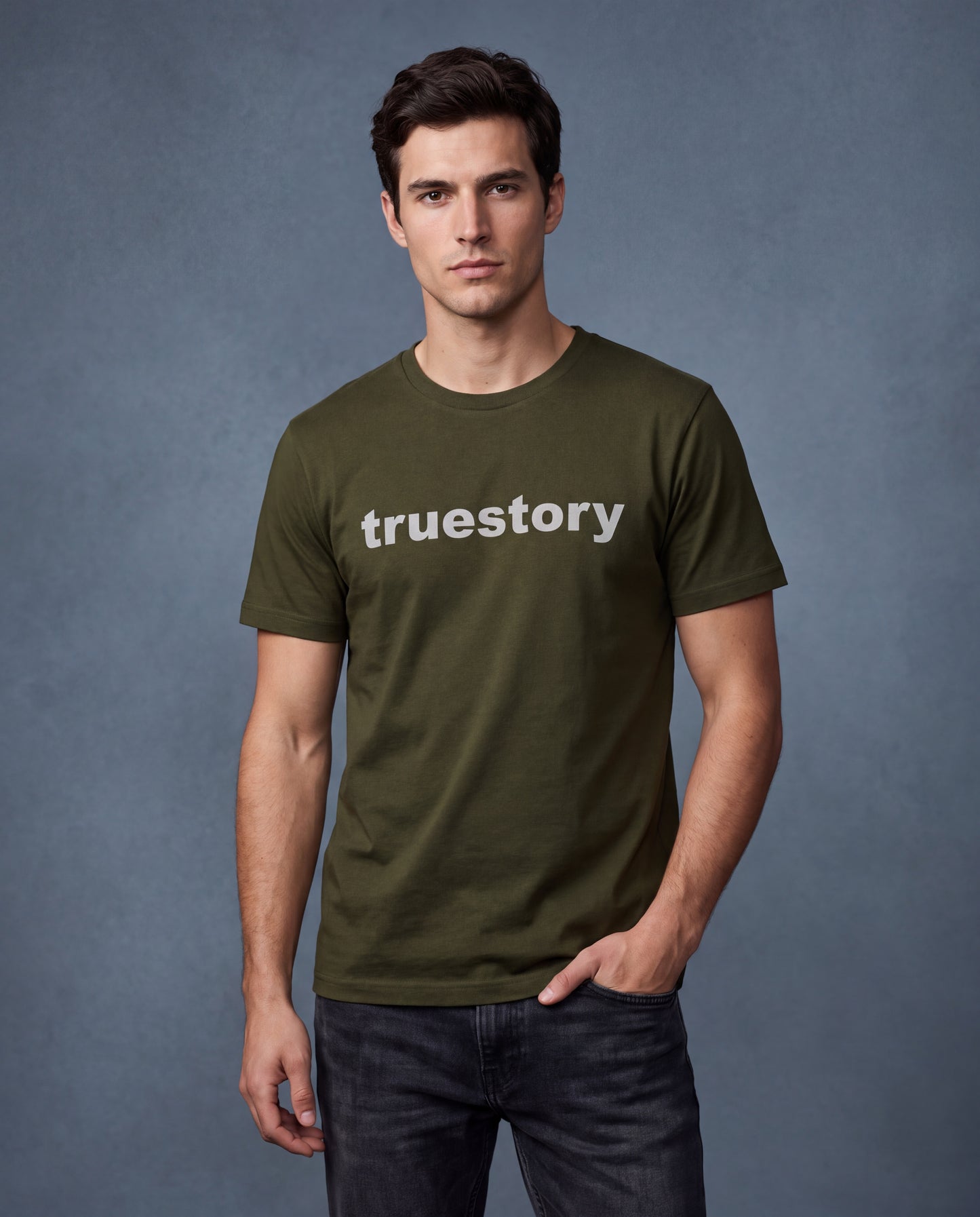 True Story Men’s T-Shirt - Olive