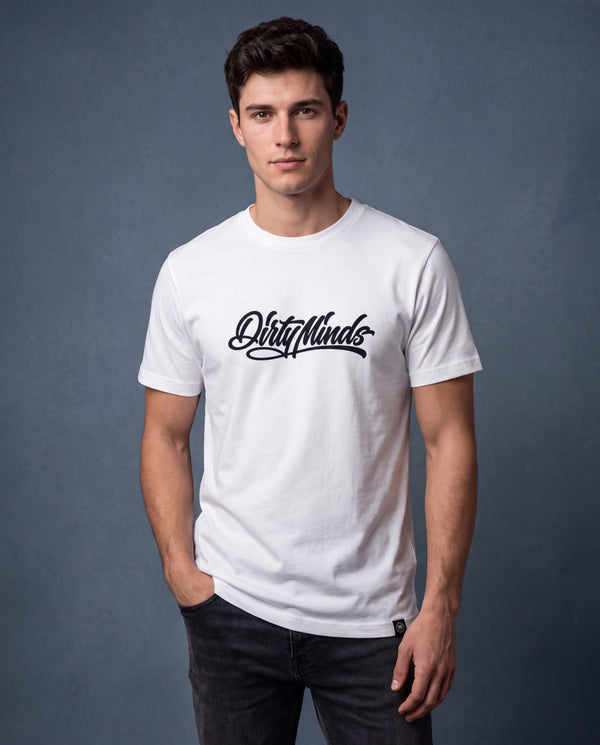 Dirty Minds Men’s T-Shirt - White