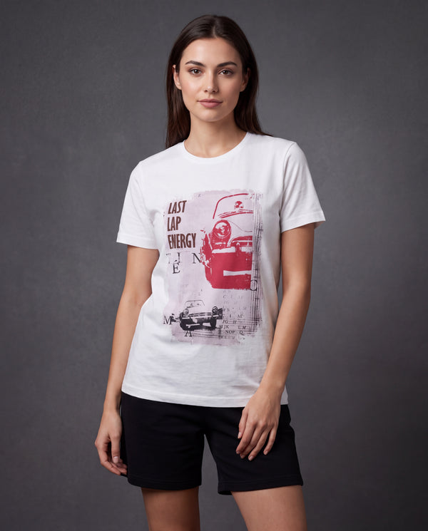 Last Lap Energy Women’s T-Shirt - White