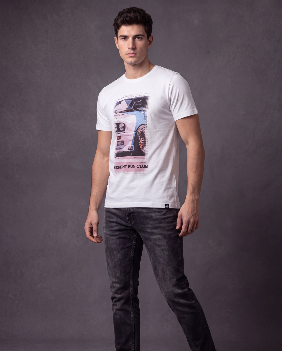 Midnight Run Club Men’s T-Shirt - White