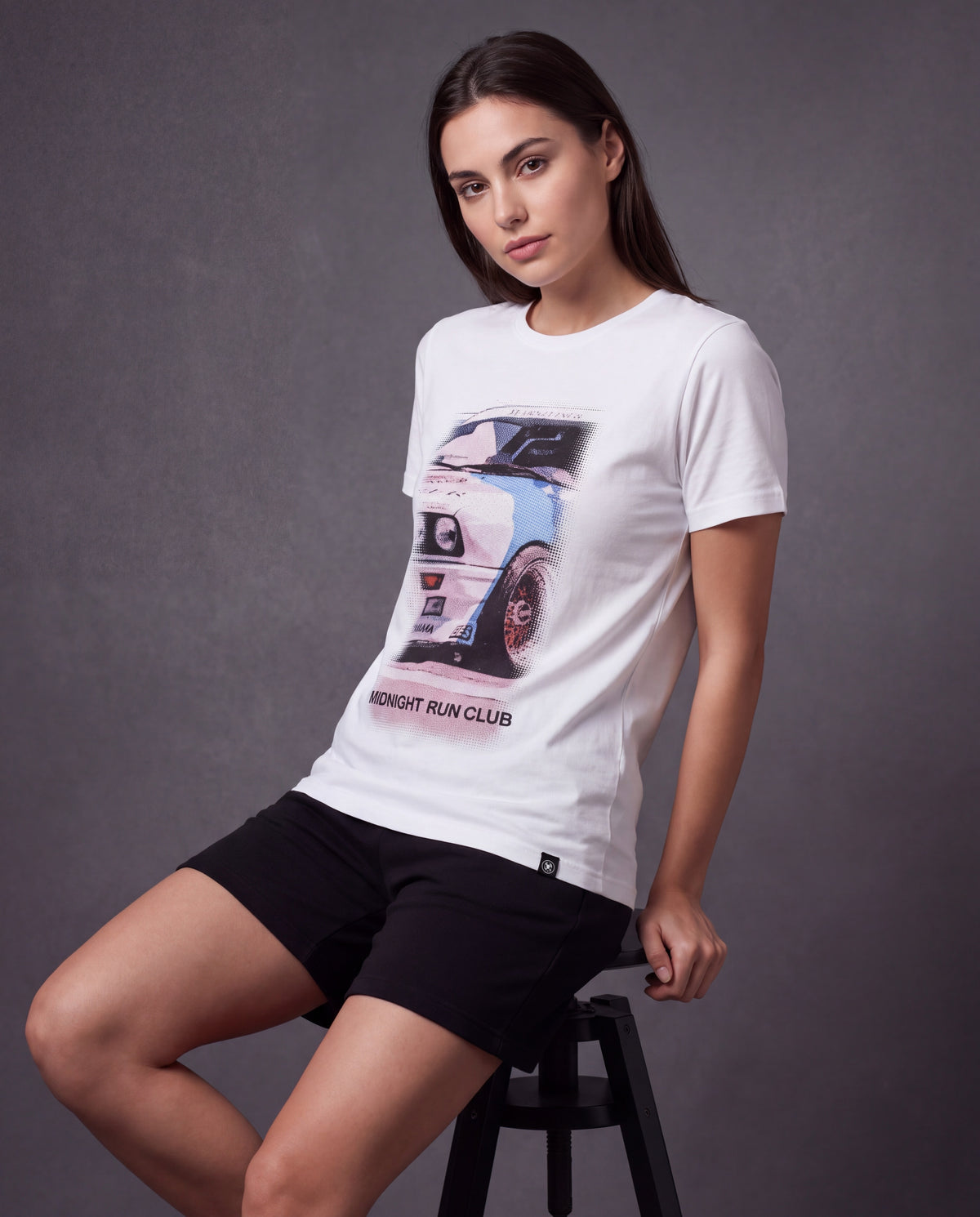 Midnight Run Club Women’s T-Shirt - White
