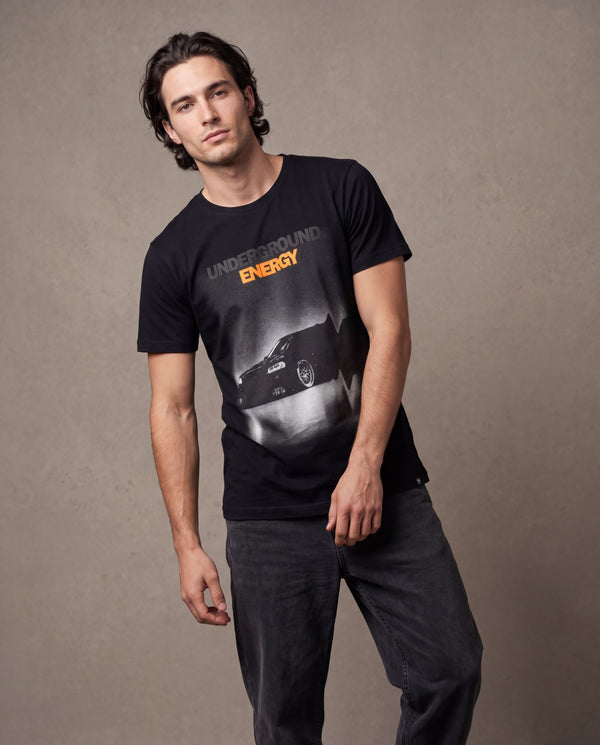 Underground Energy Men’s T-Shirt - Black