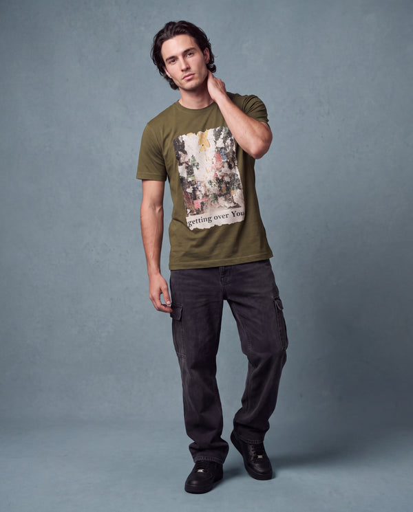 Getting Over You Men’s T-Shirt - Olive