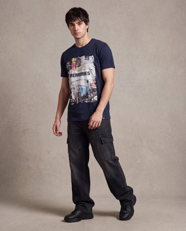 Memories Men’s T-Shirt - Navy