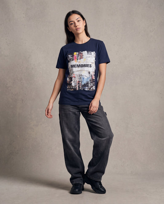 Memories Women’s T-Shirt - Navy