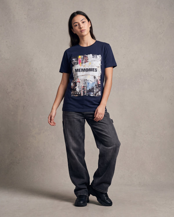 Memories Women’s T-Shirt - Navy