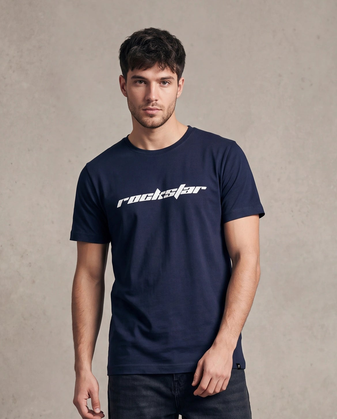Rockstar Men's T-Shirt - Navy