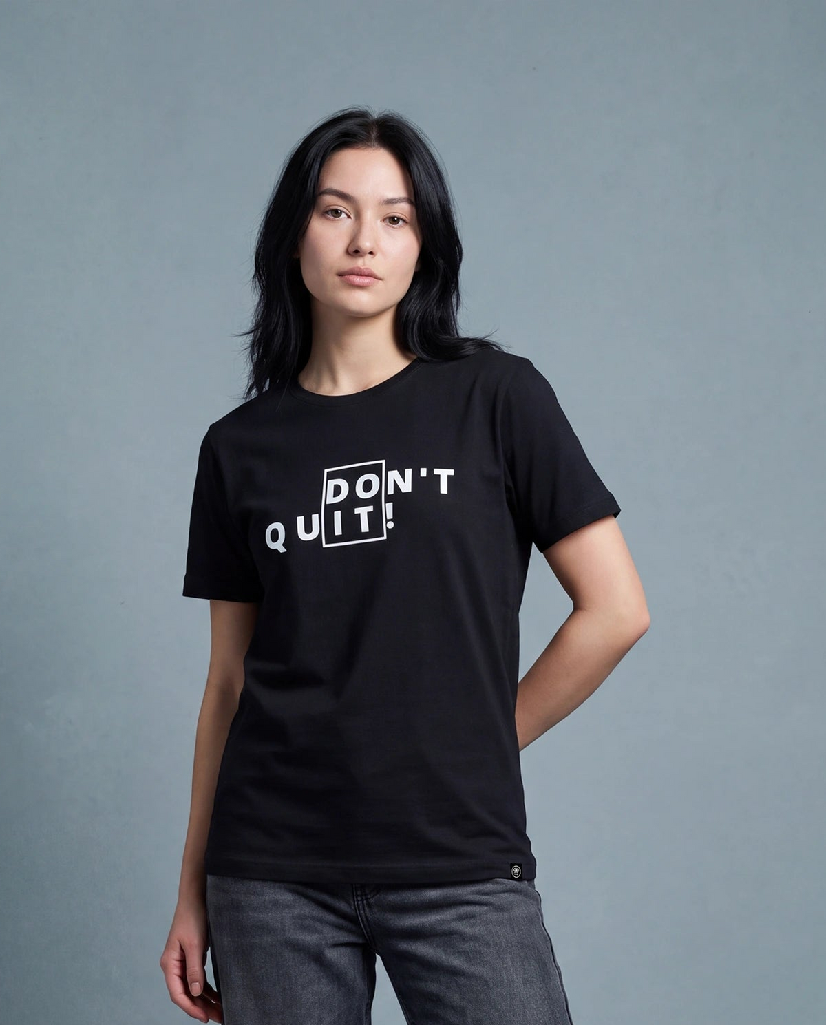 Don't Quit Women's T-Shirt - Black