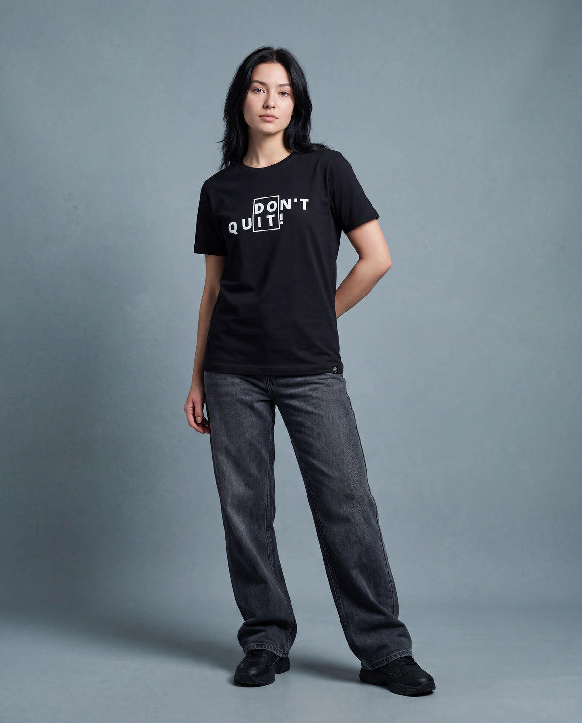 Don't Quit Women's T-Shirt - Black