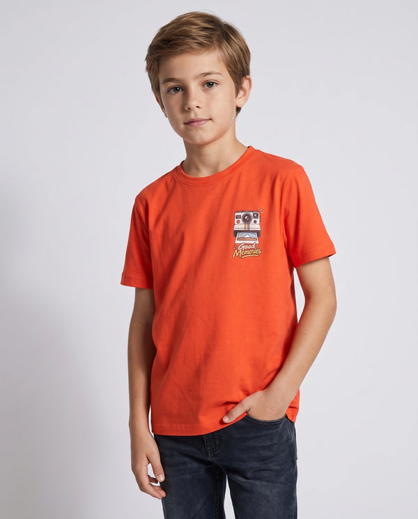 Good Memories Kids' T-Shirt - Orange