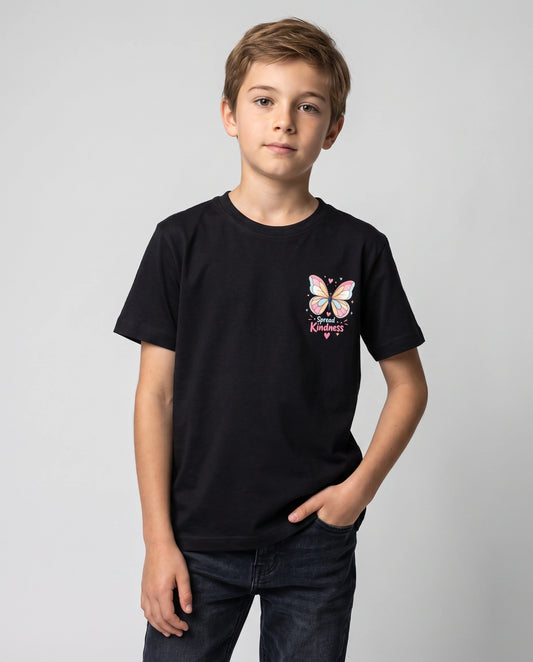 Spread Kindness Kids' T-Shirt - Black