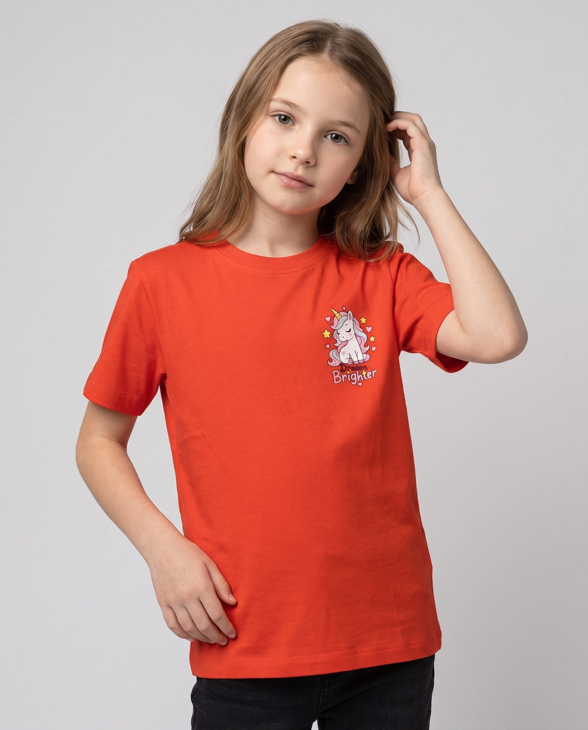 Dream Brighter Kids' T-Shirt - Orange