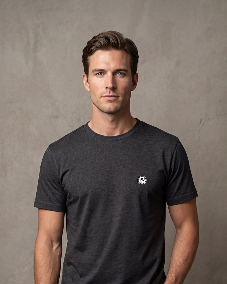 Charcoal Melange Men's T-Shirt