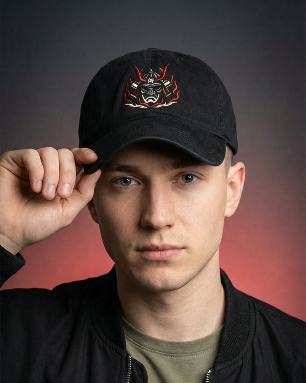 Flame Ronin Dad Cap
