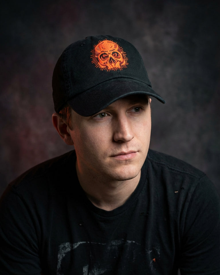 Bloody Skull Dad Cap