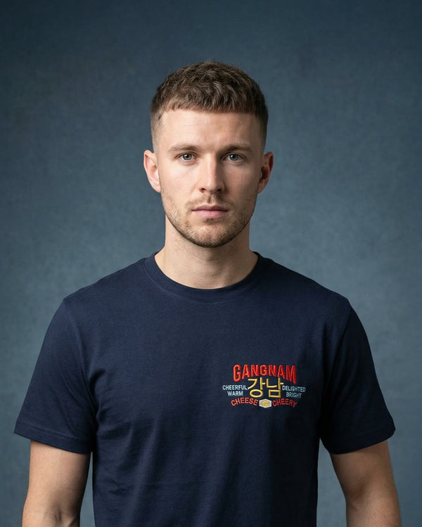 Gangnam Embroidered Men’s T-shirt